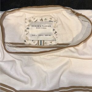 Denim & Flower T-Shirt designed by Ricky Singh